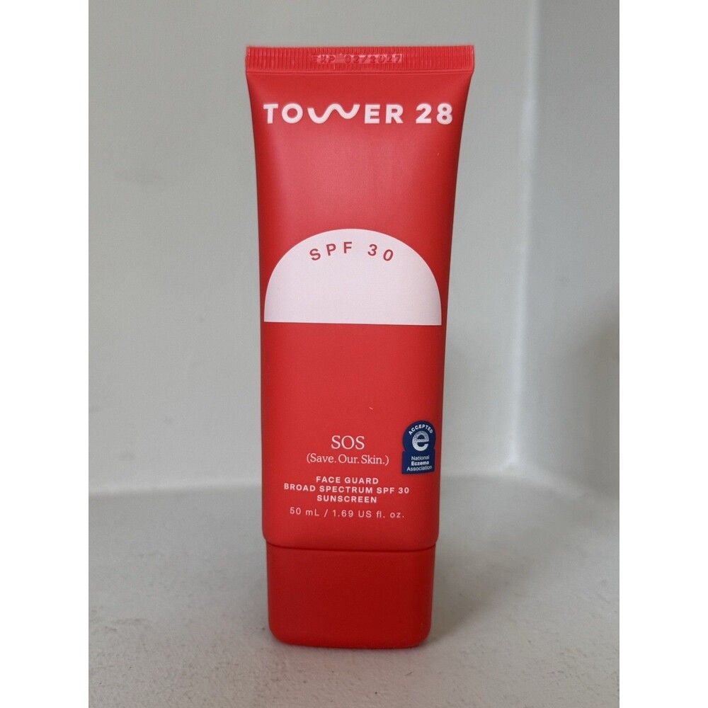 Tower 28 Beauty SOS Faceguard Broad Spectrum SPF30 Sunscreen 20mL TRAVEL SIZE